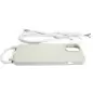Mobile Origin Lanyard Case, light grey - iPhone 14