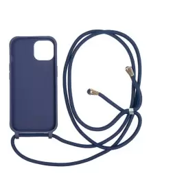 Mobile Origin Lanyard Case, blue - iPhone 15