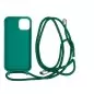 Mobile Origin Lanyard Case, dark green - iPhone 14