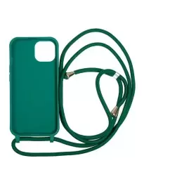 Mobile Origin Lanyard Case, dark green - iPhone 15
