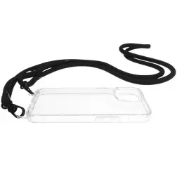 Mobile Origin Lanyard Case, clear - iPhone 15