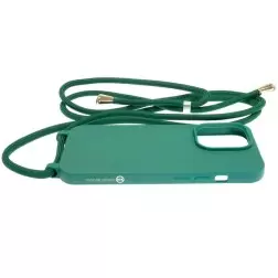 Mobile Origin Lanyard Case, dark green - iPhone 14 Pro