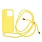 Mobile Origin Lanyard Case, yellow - iPhone 15 Pro