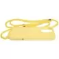 Mobile Origin Lanyard Case, yellow - iPhone 15 Pro