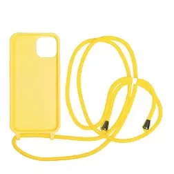 Mobile Origin Lanyard Case, yellow - iPhone 14