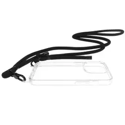 Mobile Origin Lanyard Case, clear - iPhone 15 Pro