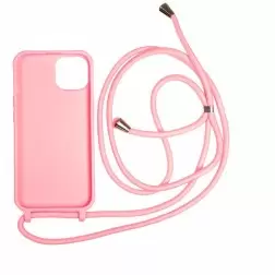 Mobile Origin Lanyard Case, pink - iPhone 14