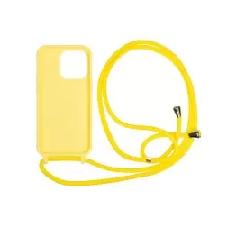 Mobile Origin Lanyard Case, yellow - iPhone 14 Pro