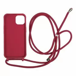 Mobile Origin Lanyard Case, cherry - iPhone 14