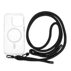 Mobile Origin Lanyard MagSafe dėklas, skaidrus - iPhone 14 Pro