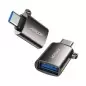 Joyroom USB-A 3.2 Gen 1 (lizdas) – USB-C (kištukas) adapteris Joyroom USB-A 3.2 Gen 1 (lizdas) – USB-C (kištukas) adapteris