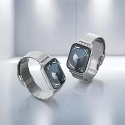 Spigen Stilinga Nuoroda. sidabro - Apple Watch 41mm/40mm/38mm