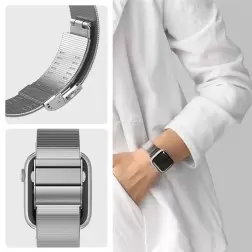 Spigen Sleek Link. silver - Apple Watch 41mm/40mm/38mm