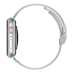 Spigen Stilinga Nuoroda. sidabro - Apple Watch 41mm/40mm/38mm