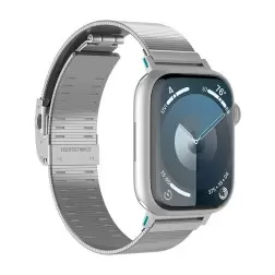 Spigen Stilinga Nuoroda. sidabro - Apple Watch 41mm/40mm/38mm