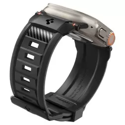 Spigen Rugged Ultra Band, matte black - Apple Watch 49mm/46mm/45mm/44mm/42mm