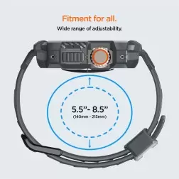 Spigen Rugged Armor Pro, tamsiai pilka - Apple Watch Ultra 2/1 49mm