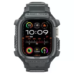 Spigen Rugged Armor Pro, tamsiai pilka - Apple Watch Ultra 2/1 49mm