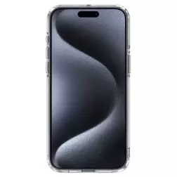 Spigen Caseology Capella MagSafe Stovas, skaidrus baltas - iPhone 15 Pro Max