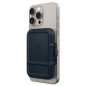 Spigen iPhone Lock Fit MagSafe Wallet, metal slate