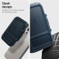 Spigen iPhone Lock Fit MagSafe Wallet, metal slate