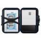 Spigen iPhone Lock Fit MagSafe Wallet, metal slate