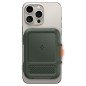 Spigen iPhone Lock Fit MagSafe Wallet, military green