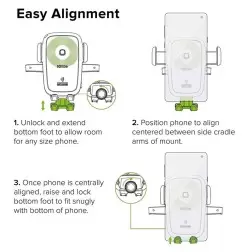 iOttie Easy One Touch trådlöst instrumentpanelfäste