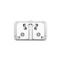 Mobile Origin Travel adapter 25W, EU/US/UK/AU, white Mobile Origin Travel adapter 25W, EU/US/UK/AU, white