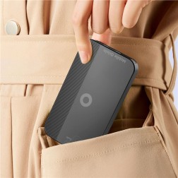 Mobile Origin 65W GaN III Slim Charger dual USB-C, Single USB-A black