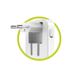 Mobile Origin 65W GaN III Slim Charger dual USB-C, Single USB-A black