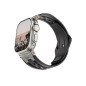 UAG Monarch Strap, black/titanium - Apple Watch 49mm/46mm/45mm/44mm/42mm