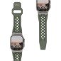 UAG Monarch Strap, olive/titanium - Apple Watch 49mm/46mm/45mm/44mm/42mm