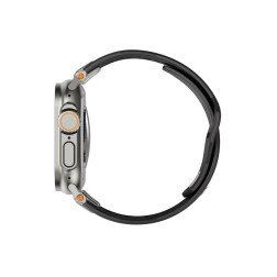 UAG Monarch Strap, black/titanium - Apple Watch 49mm/46mm/45mm/44mm/42mm