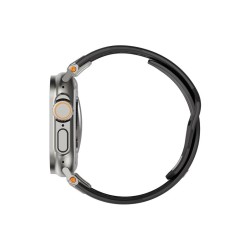 UAG Monarch Strap, black/titanium - Apple Watch 49mm/46mm/45mm/44mm/42mm