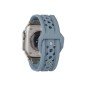 UAG Monarch Strap, cloud blue/titanium - Apple Watch 49mm/45mm/44mm/42mm
