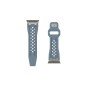 UAG Monarch Strap, cloud blue/titanium - Apple Watch 49mm/45mm/44mm/42mm