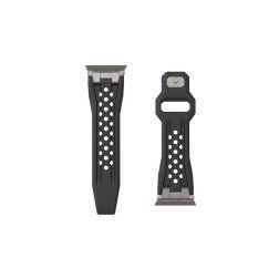 UAG Monarch Strap, black/titanium - Apple Watch 49mm/46mm/45mm/44mm/42mm