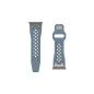 UAG Monarch Strap, cloud blue/titanium - Apple Watch 49mm/45mm/44mm/42mm