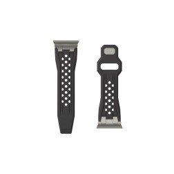 UAG Monarch Strap, black/titanium - Apple Watch 49mm/46mm/45mm/44mm/42mm