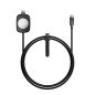 Kabelis įkroviklis Nomad Universal Cable for Apple Watch, 1.5m, carbide Kabelis įkroviklis Nomad Universal Cable for Apple Watch, 1.5m, carbide