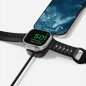 Kabelis įkroviklis Nomad Universal Cable for Apple Watch, 1.5m, carbide Kabelis įkroviklis Nomad Universal Cable for Apple Watch, 1.5m, carbide