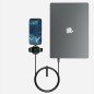 Kabelis įkroviklis Nomad Universal Cable for Apple Watch, 1.5m, carbide Kabelis įkroviklis Nomad Universal Cable for Apple Watch, 1.5m, carbide
