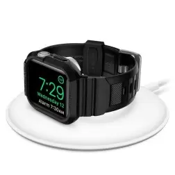 Spigen Rugged Armor Pro, black - Apple Watch 45mm/44mm