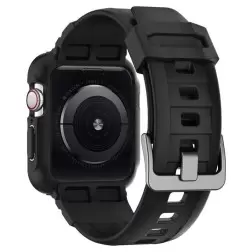 Spigen Rugged Armor Pro, black - Apple Watch 45mm/44mm