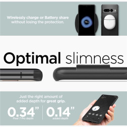 Spigen Thin Fit, black - Google Pixel 7 Pro