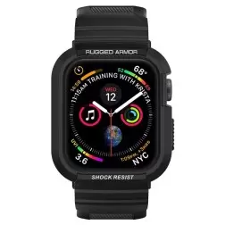 Spigen Rugged Armor Pro, black - Apple Watch 45mm/44mm