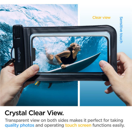 Spigen Aqua Shield WaterProof Case A601 2 Pack, black