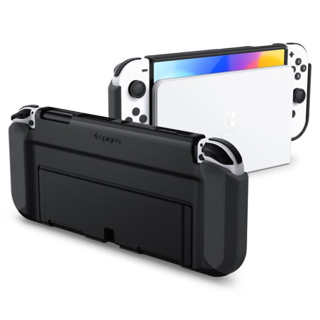 Spigen Thin Fit, melns - Nintendo Switch OLED