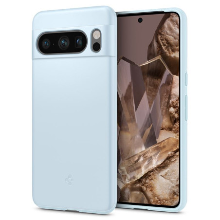 Spigen Thin Fit, dämpad blå - Google Pixel 8 Pro
